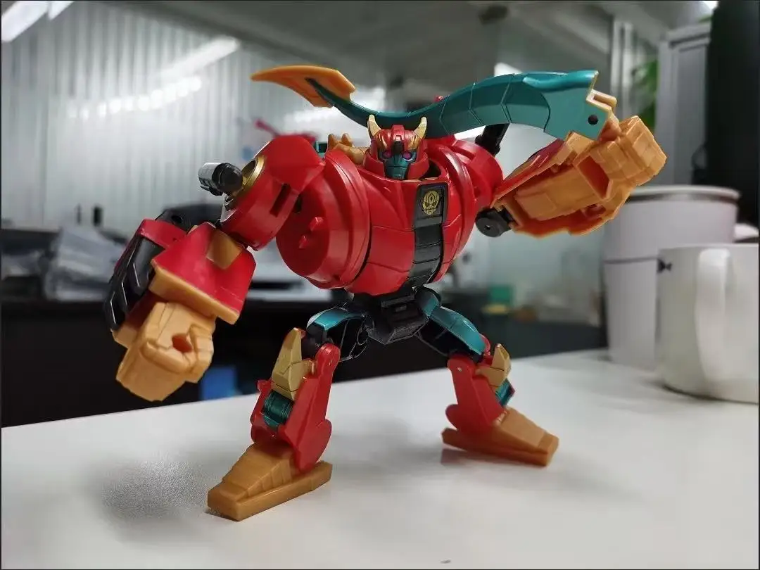 

Распродажа: Фигурка-робот Hasbro Transformers Earth Spark Deluxe Class Jawbreaker Chaos Terran Aftermath, аниме-фигурка, игрушка для хобби