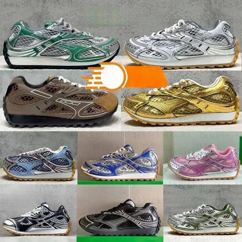 Zapatillas Deportivas de Lujo para Mujer 2026Running, Zapatillas de Malla de Cuero, Zapatos de Diseñador para Mujer y Hombre