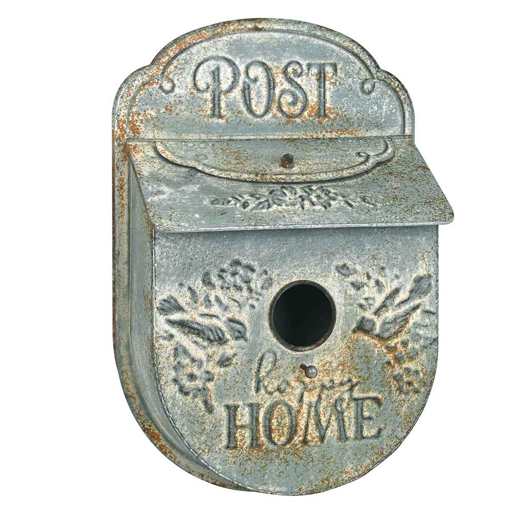 Nostalgic Charm Home Decor Garden Metal Mailbox Farmhouse Post Outdoor Vintage Mailbox Letter Mail Boxes Outside Antique Style