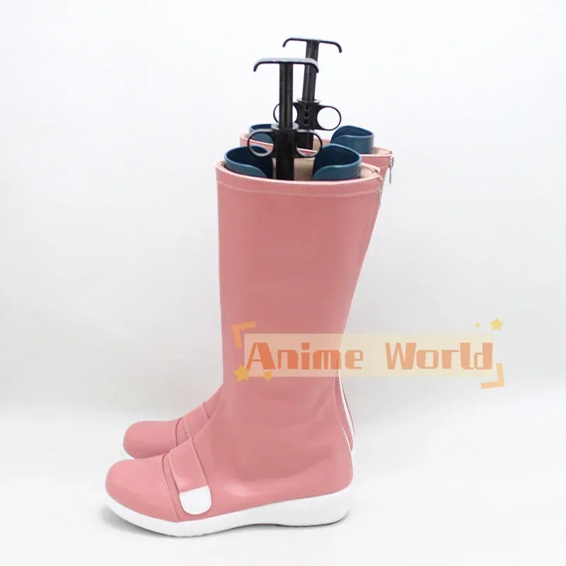 Dawn Cosplay Shoes Halloween Carnival Boots PU Leather Shoes Cosplay Props Custom Made