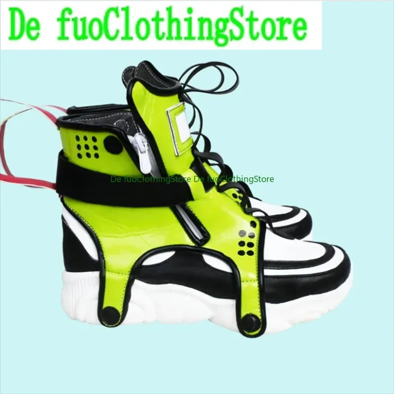 Defuo Anby Demara Zenless Zone Zero Cosplay Schoenen Laarzen Spel Anime Spel Rollenspel Halloween Party Props Schoenen Laarzen