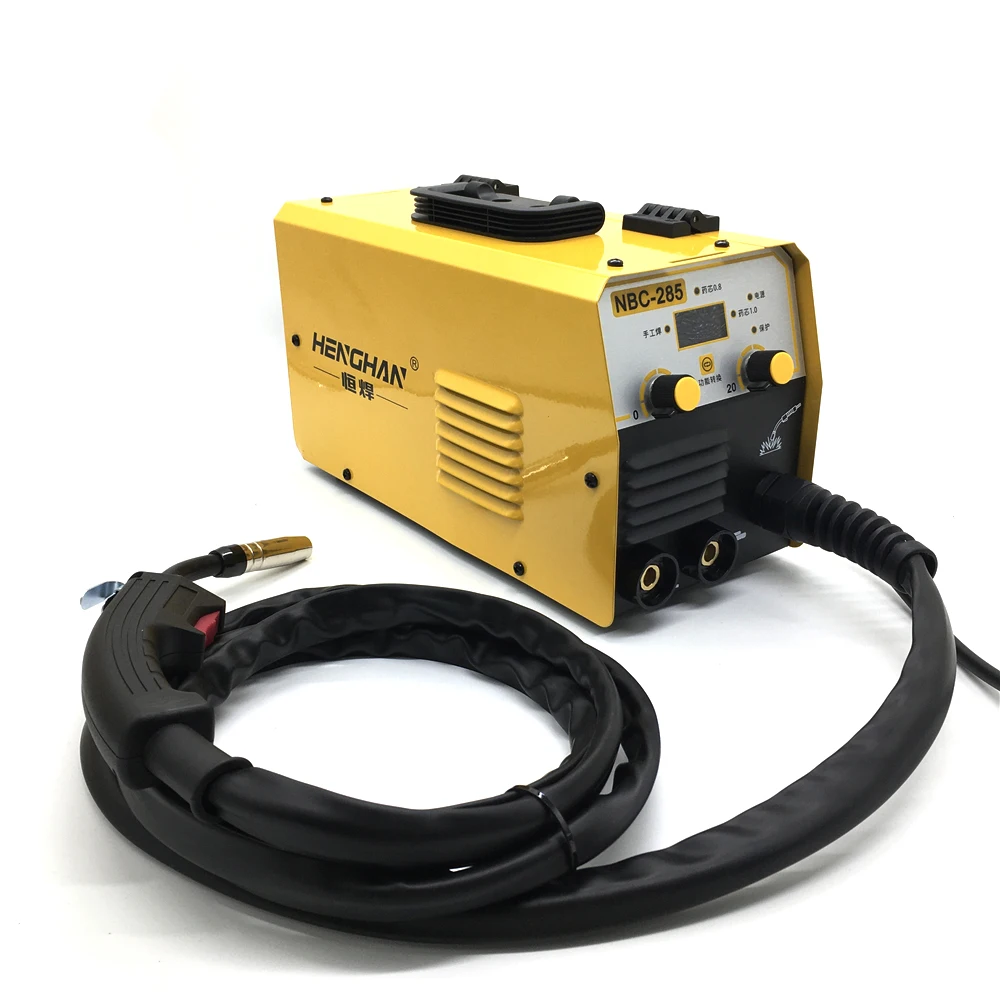 3500W 285A 50CM/MIN Semi-automatic Gasless MIG Welder Arc Welding Machine 2 In 1 Wire Feed Welding DC Inverter Welding Machine