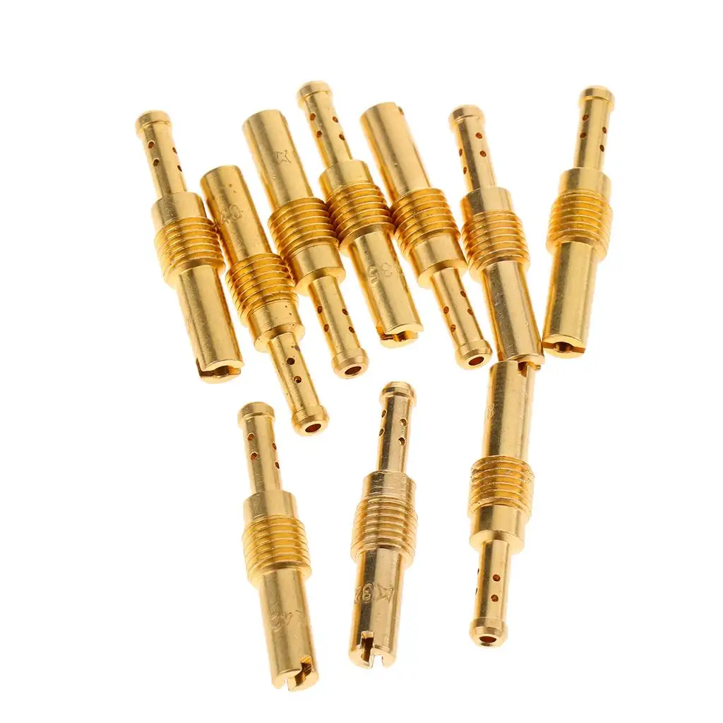 10 Pieces Solid Carburetor Slow / Jets for PWK KOSO KEIHIN OKO, 32, 35, 38, 40, 42, 45, 48, 50, 52, 55 view 4