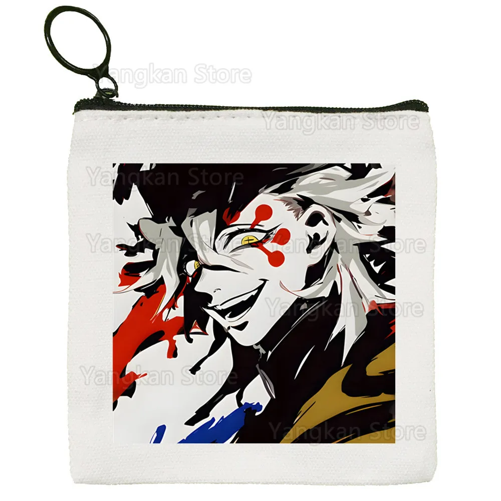 Demon Doma Douma Key Bag Classic Zipper Storage Bag Customized
