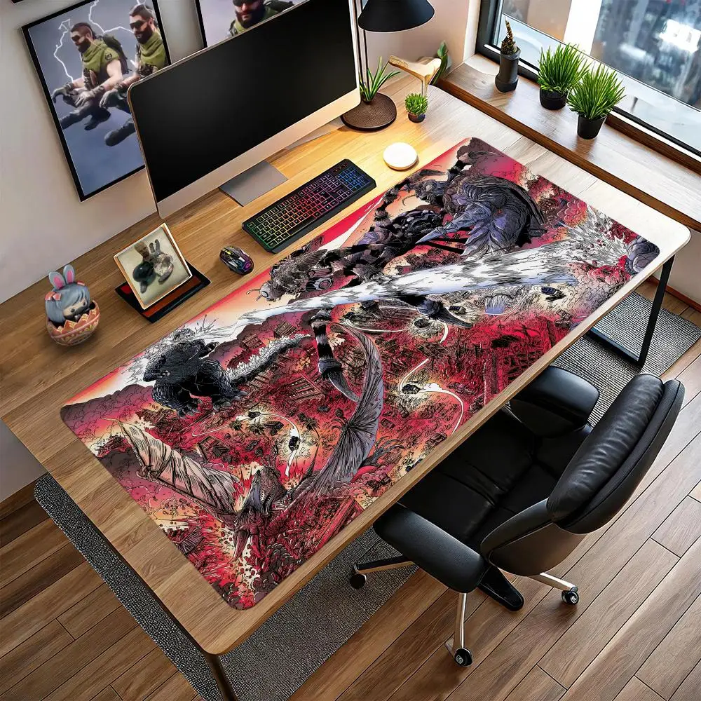

Kaiju No.8 Mouse Pad Large gaming mat,extended desk pad,custom anime mousepad,RUB mouse mat,non slip surface