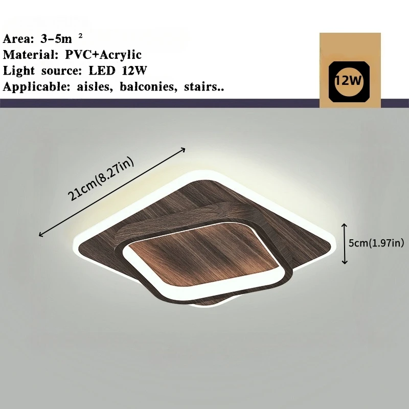 Moderne Eenvoudige Led Decor Plafondlamp Nordic Luxe Indoor Plafondlamp Woonkamer Gangpad Slaapkamer Creatieve Metalen Plafondlamp