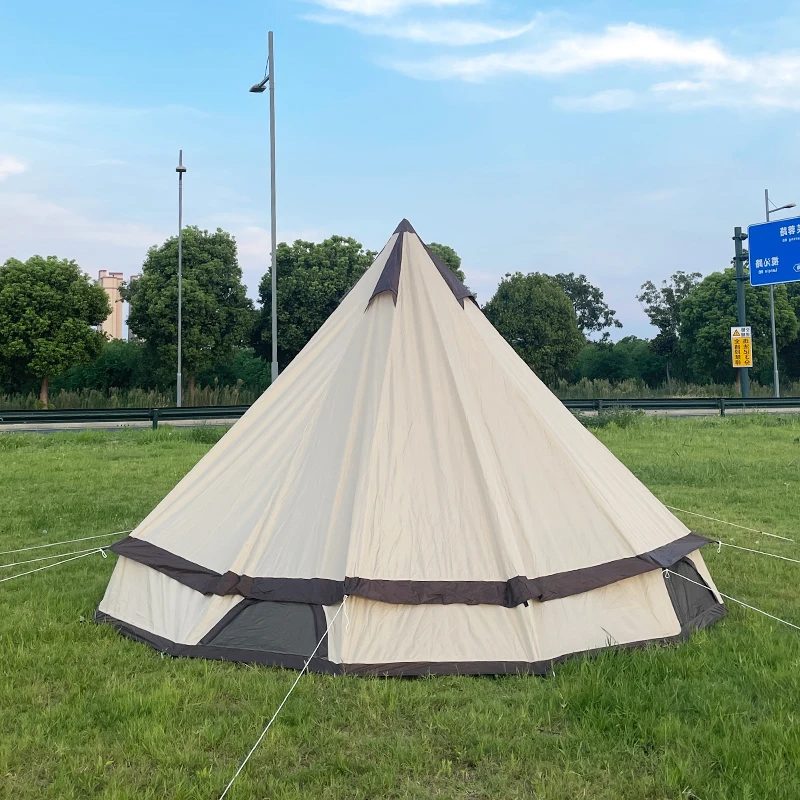 

Волокнистое стекло 100, полиэстер, колокольчик для кемпинга, отель, Индия, дешевый дом, 7 м, юрта, большой уличный холст, роскошные палатки для глэмпинга