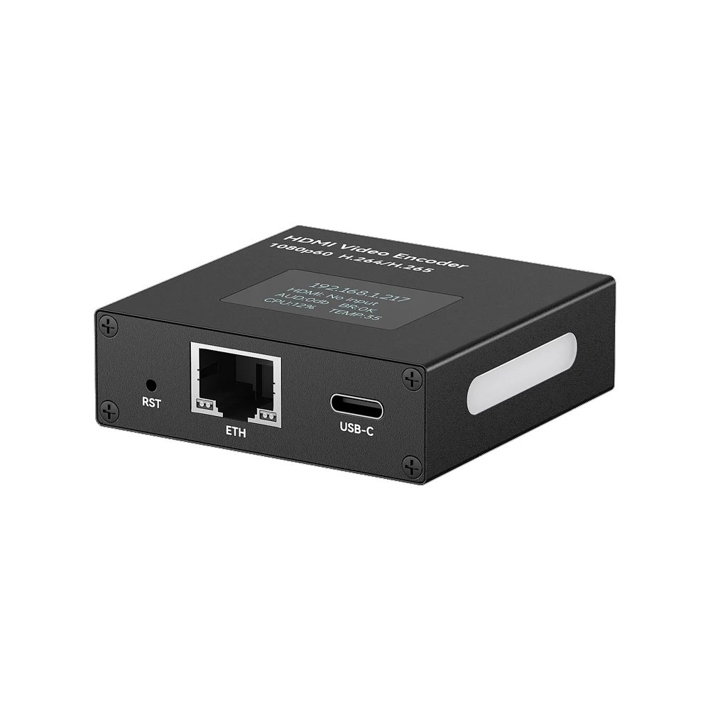 Imagem -06 - Link pi Minienc1 Codificador Hdmi Streaming Portátil hd 1080p60 Rtsp Rtmp H265 Placa de Captura de Codificador de Vídeo de Transmissão ao Vivo