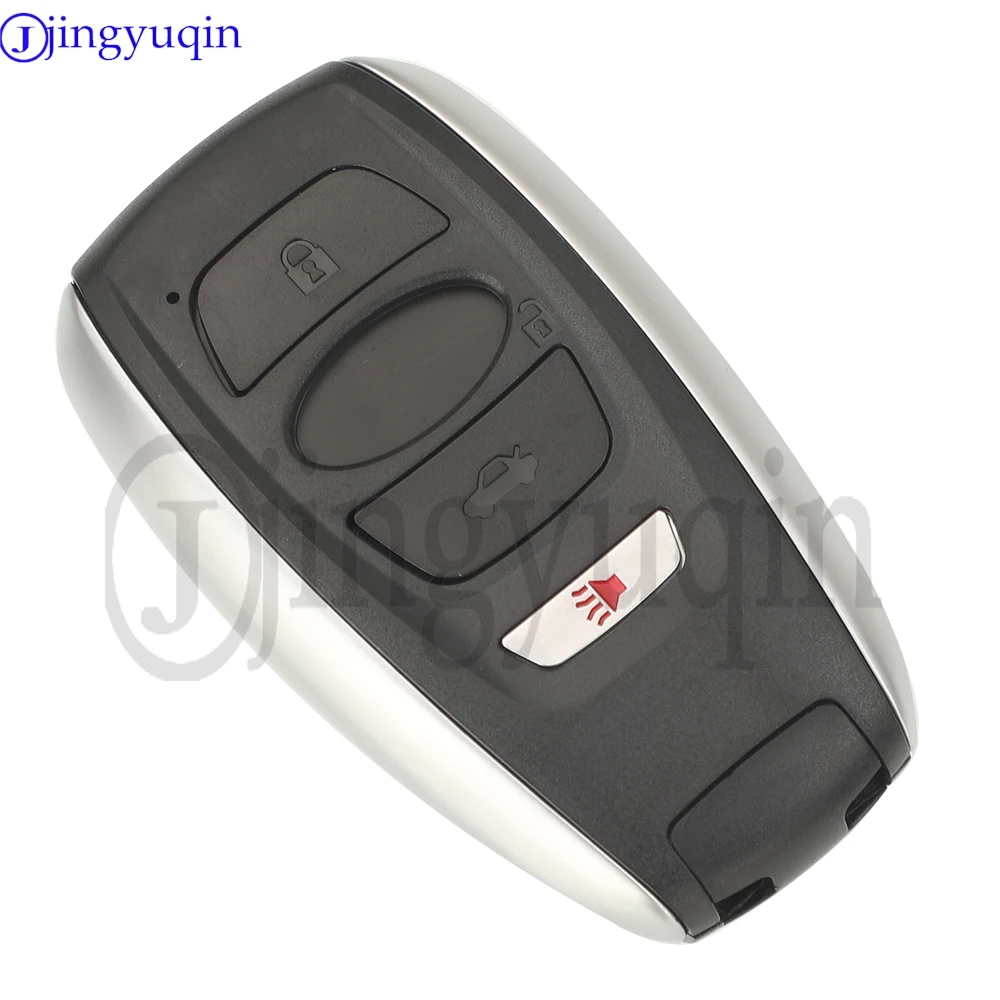 jingyuqin 3/4Buttons Remote Smart Car Key Shell Case For Subaru BRZ Legacy Impreza Forester WRX Outback XV Crosstrek Replacement