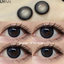 UYAAI Natrual Colored Pupils for Eyes with Degree Korean Lens Colored Contact Lenses for Eyes Blue Eye Contacts Eye Color Lenses