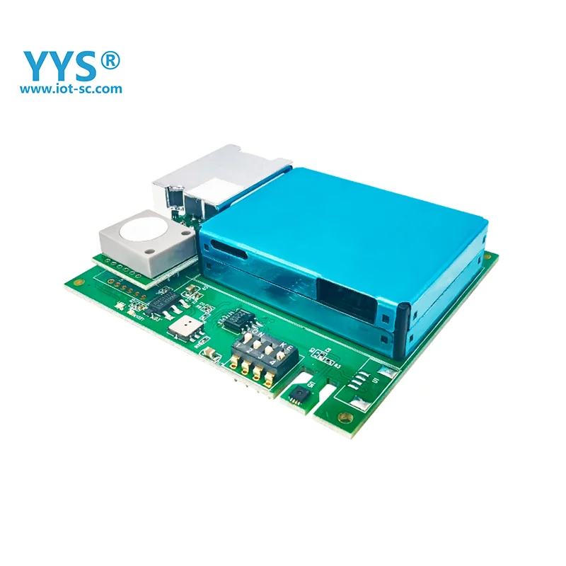 YYS 7 In1 Indoor Air Quality Sensor Co2 PM2.5 TVOC CH2O Gas Sensor Module With Temperature Humidity  Dust Sensor M701B