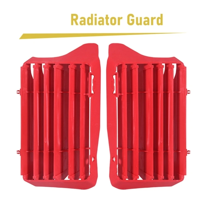 Louvered radiator guard covers for listed 250 300 450 trail bikes