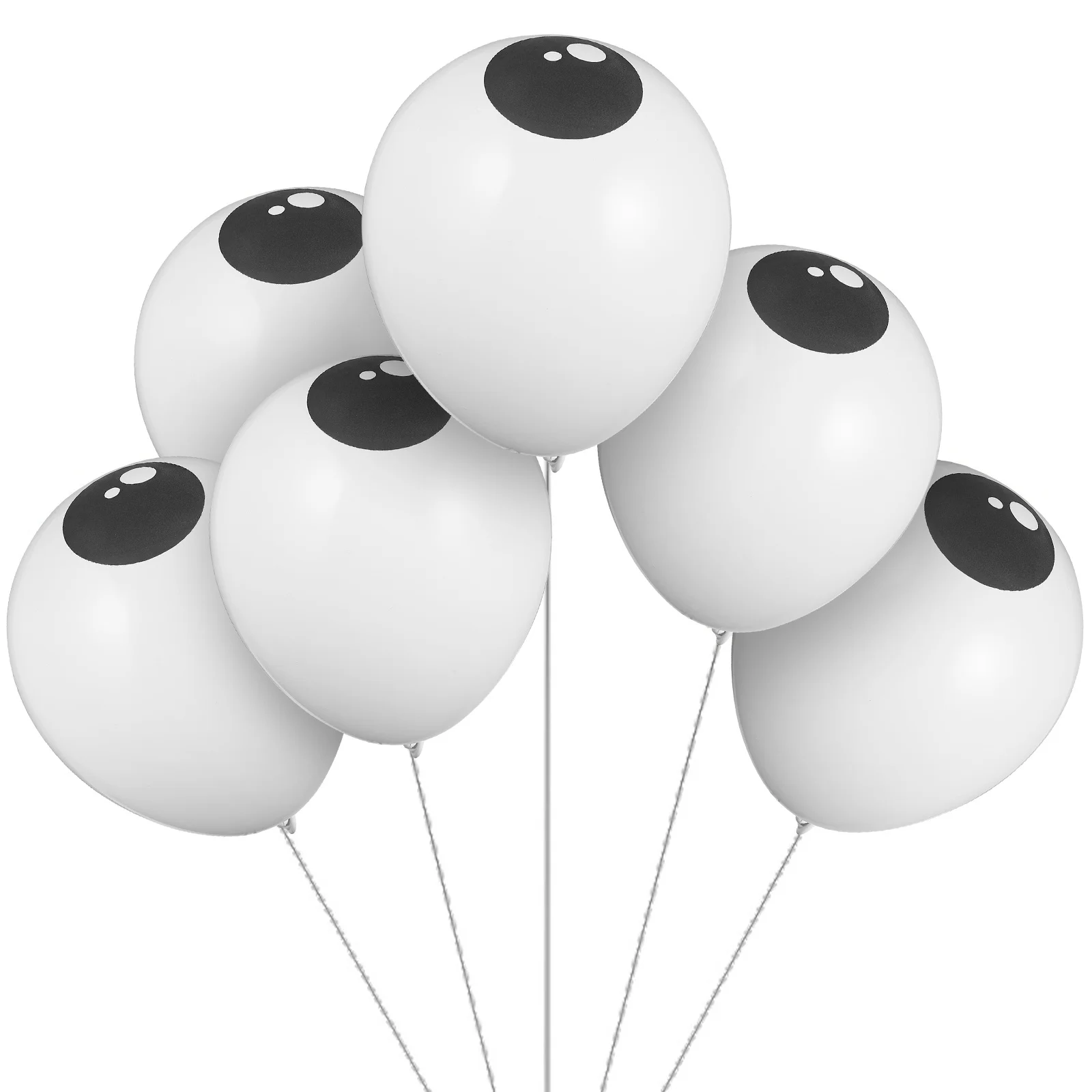 

100 Pcs Halloween Balloon Kit Balloons for Party Birthday Decorations Funny Shower