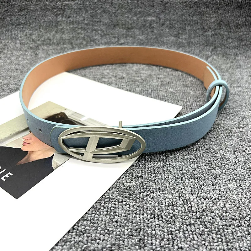 Nuova personalità della cintura Guardaroba necessario Cintura da donna Accessori di abbigliamento Cintura per la testa con bottone a D Nuova moda Must Have Cintura alla moda