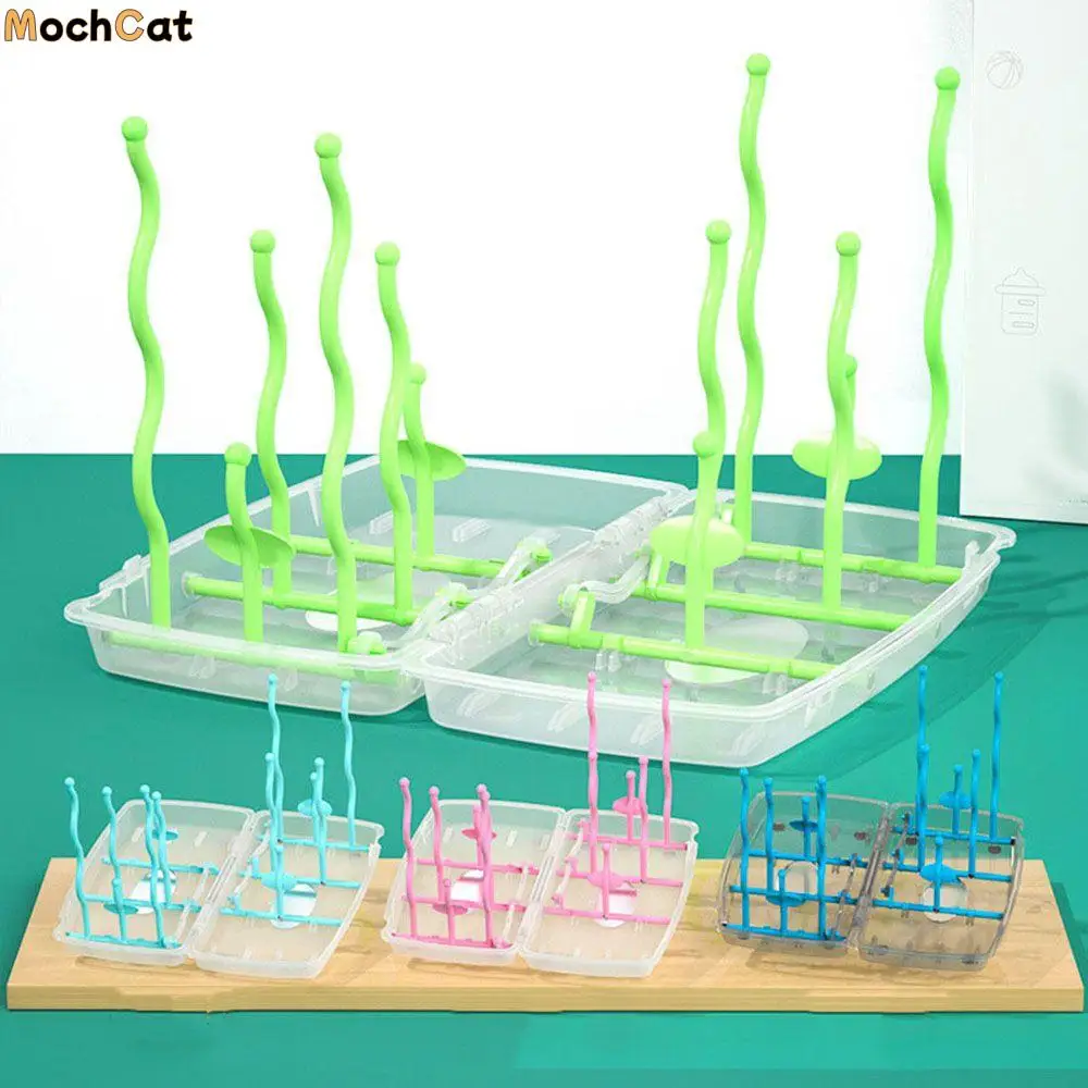 Drainer Tree Shape Double Sided Bottle Feeding Bottle Shelf Baby Bottle Nipple Rack Drying Rack Bottle Storage Bottle Rack