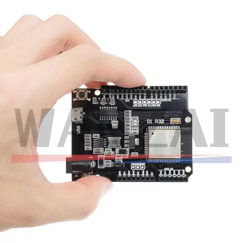 ESP32 For Wemos D1 Mini For Arduino UNO R3 D1 R32 WIFI Wireless Bluetooth Development Board CH340 4M Memory One