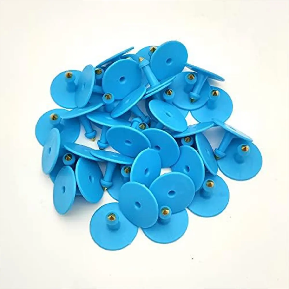 KSOL Cattle Ear Tags 001-100 Number Plastic Livestock Animal Tags for Cows Ear Tag Applicator Kit,100 PCS
