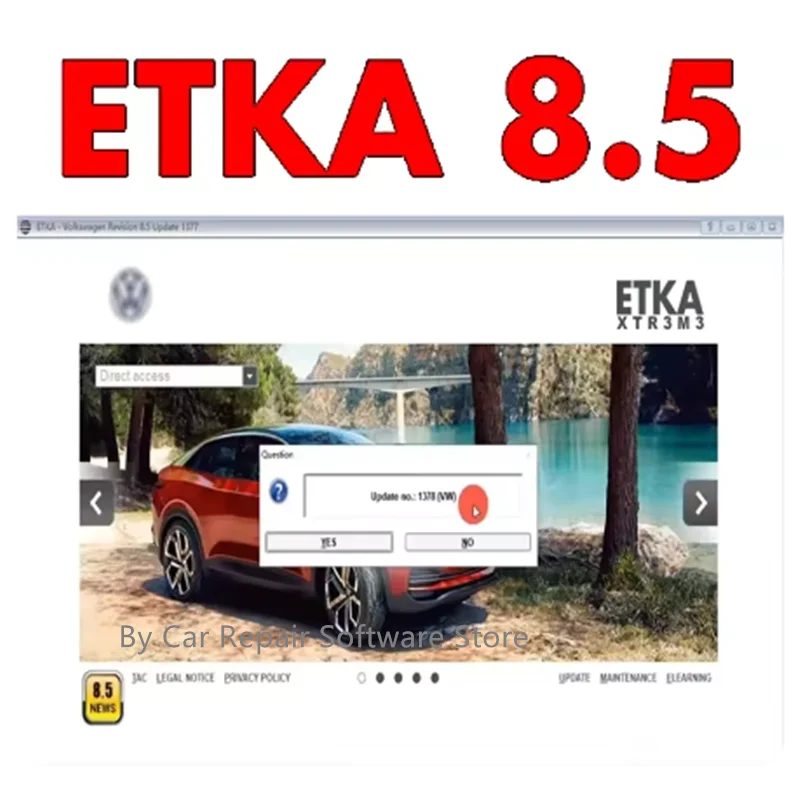 

Latest Elsawin 6.0 + ET KA 8.5 Group Vehicles Electronic Parts Catalog Support ForV/W+AU//DI+SE//AT+SKO//DA Auto Repair Software