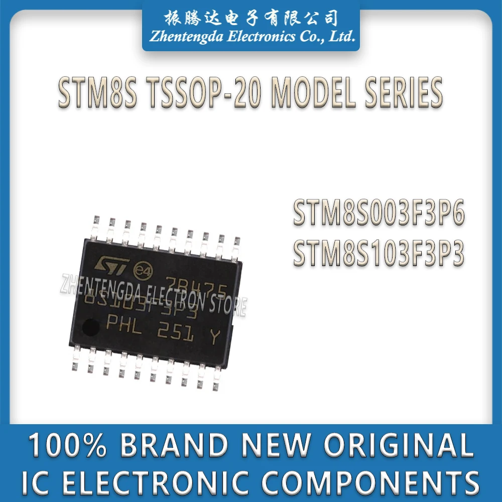 

STM8S003F3P6 STM8S103F3P3 STM8S003 STM8S103 STM8S IC MCU Chip TSSOP-20