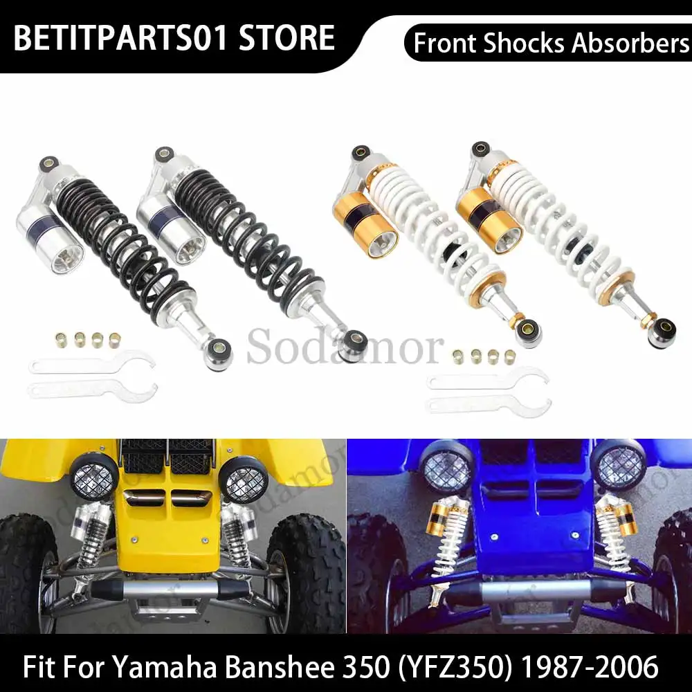 

Пара аксессуаров для переднего амортизатора ATV для Yamaha Banshee 350 YFZ350SE Special Edition 50th Anniversary Edition LE 1987-2006