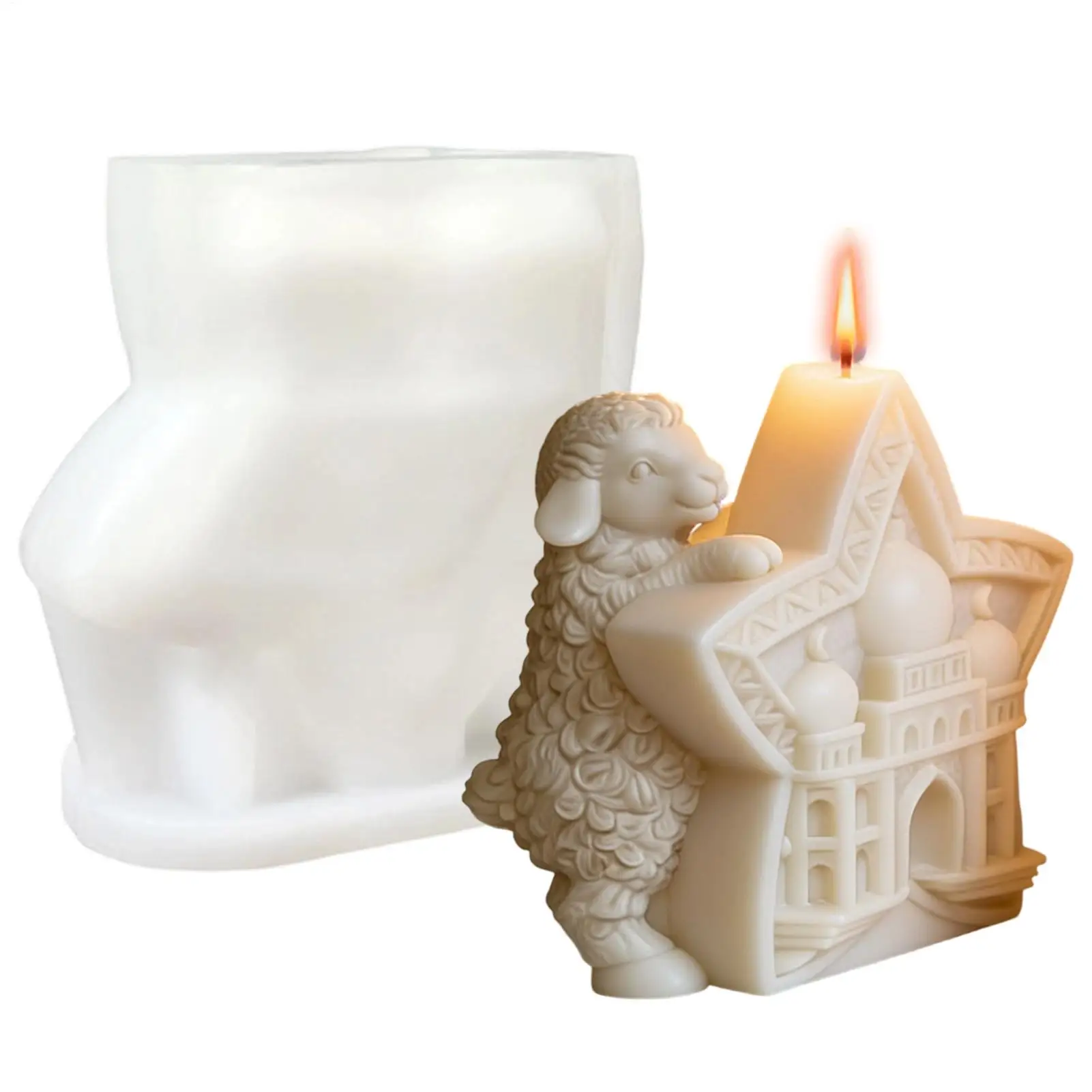 

Resin Molds Silicone 3D Non Stick Sheep Star Silicone Molds For Resin Crafts For Home Decor Wax Crafts Soap Party Favors