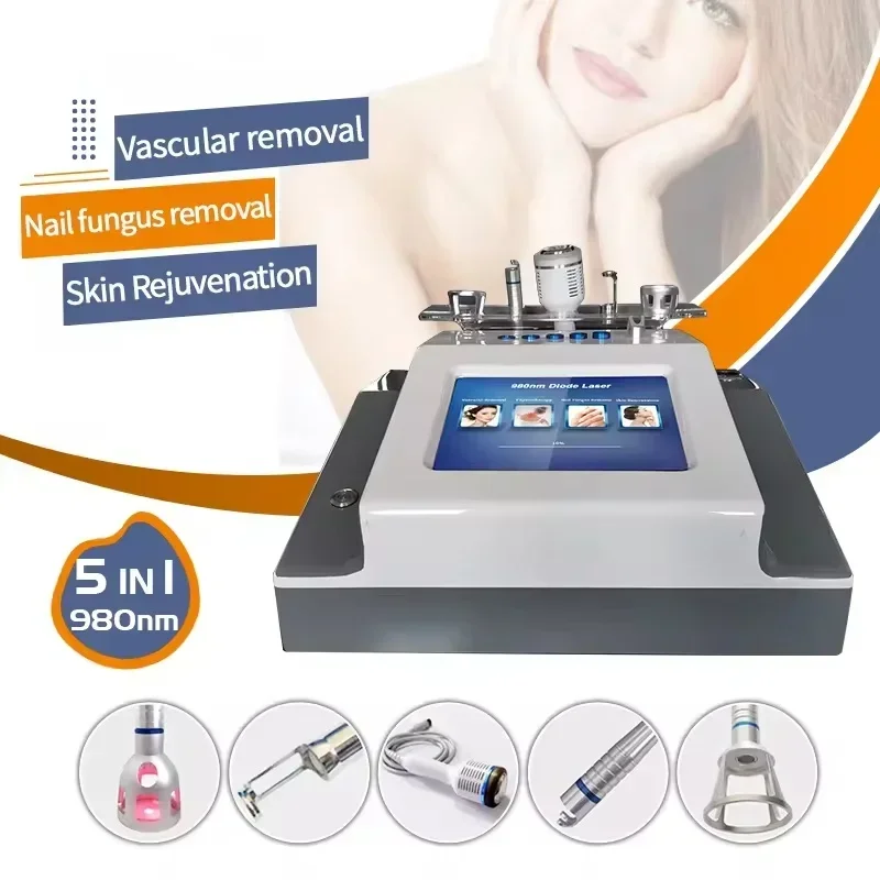 5 1 980nm 30W Laser Vascular Resection Machine Portable Nail Fungus Spider Vein Effective Resection Therapy 2026