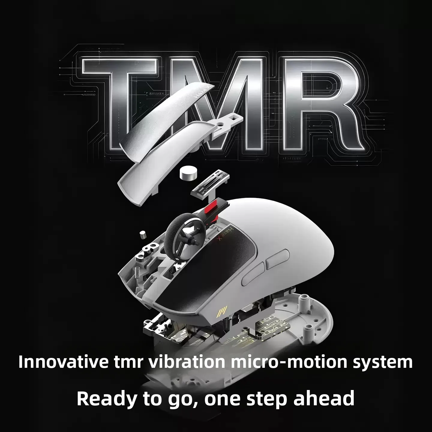 IPI Fog Three-mode Wireless Gaming Mouse Lightweight 8K Electromagnetic Micro-motion Fast Trigger E-sports Mice For Game