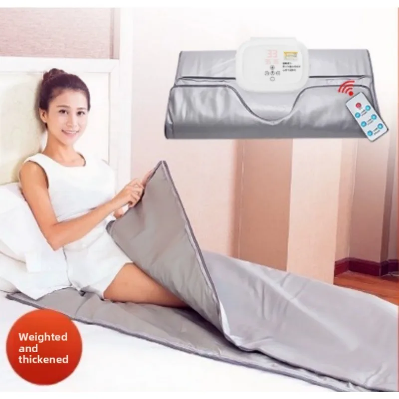 Portable Sauna Heat Massage Blanket Acid Discharge Steam Bag for Detox& Relaxation Promote Blood Circulation&Body Fatigue Relief