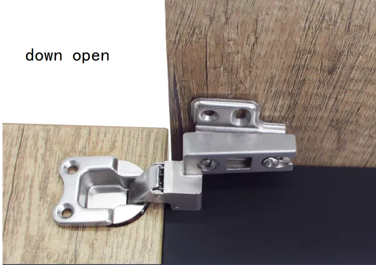 1pair Up down flip door hinges side mounted TV cabinets hanging cabinet hinges