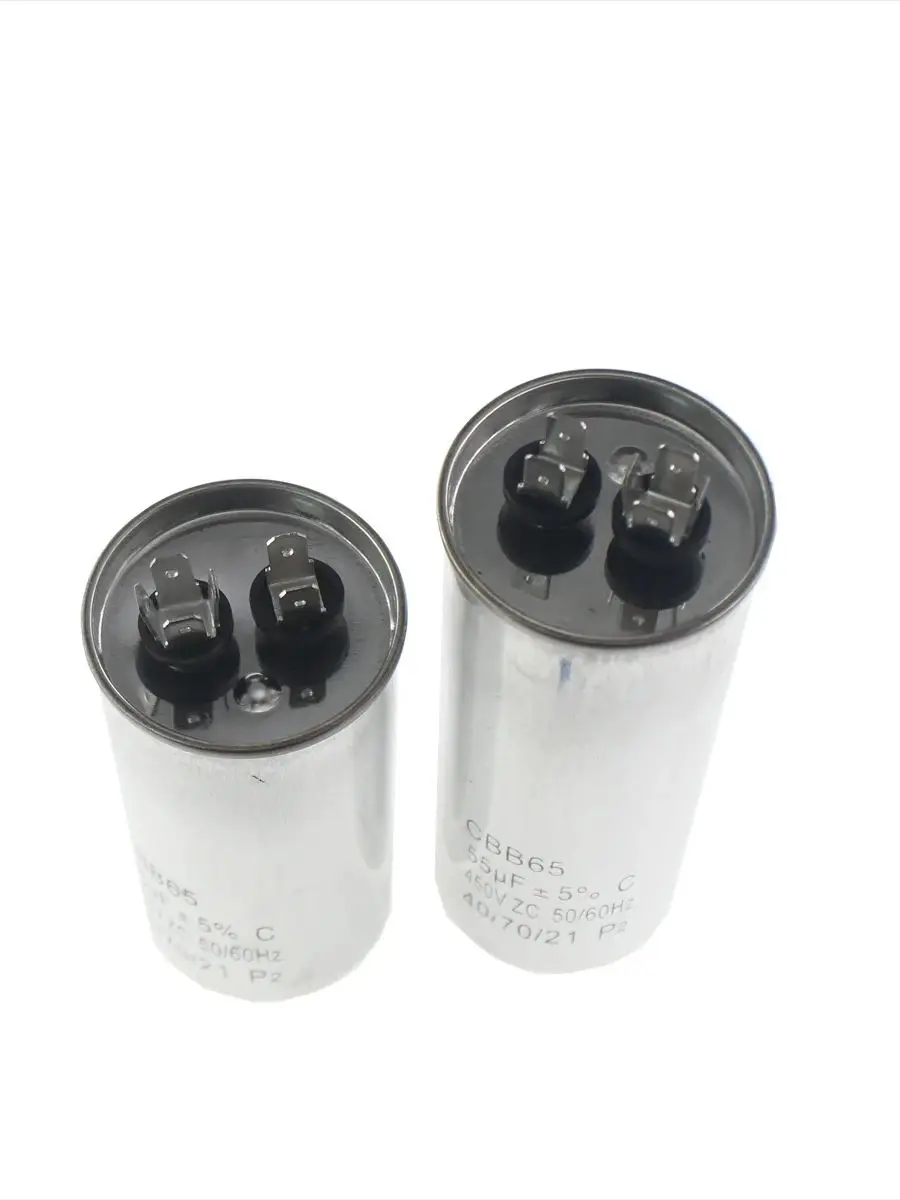 Kondensator silnika AC CBB65 450VAC 20uF 25uF 30uF 35uF 40uF 45uF 50uF 60uF 70uF, kondensator rozruchowy sprężarki klimatyzatora, 5% — zdjęcie produktu 7