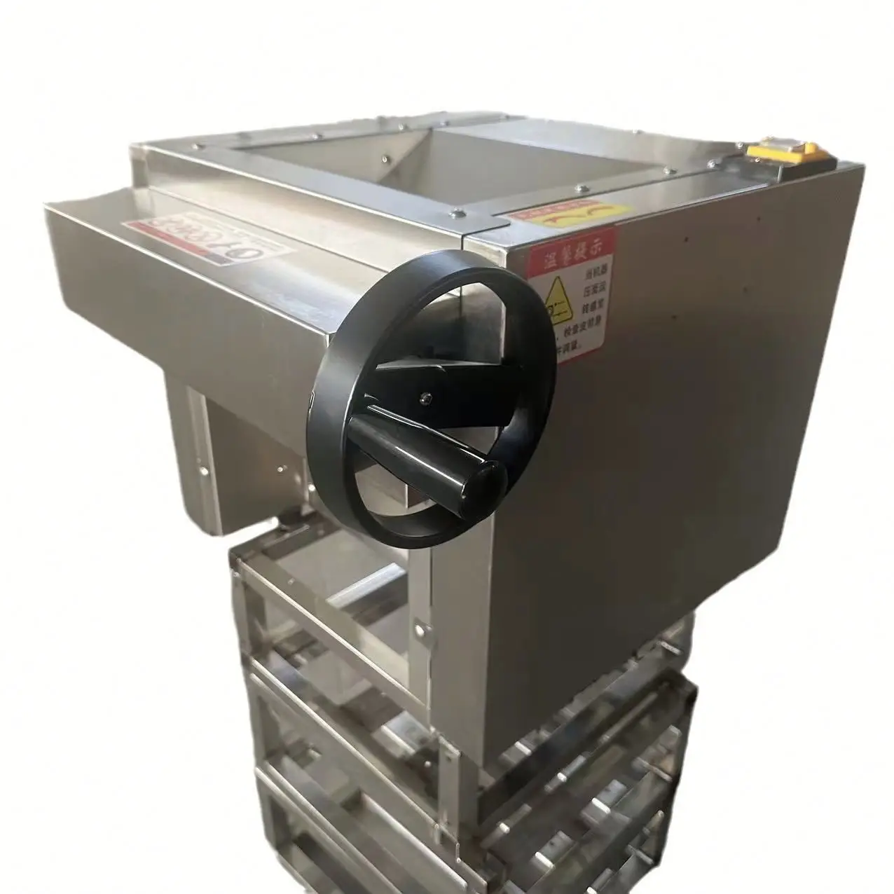 

Noodle Press Machine Dough Roller Stainless Steel Desktop Pasta Dumpling Maker Commercial Kneading Electric Noodle Machine