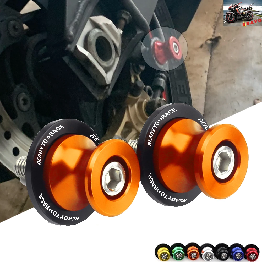 

Logo For KTM Ready To Race Duke RC 250 390 790 Adventure Swingarm Spools Sliders Stand Screws CNC Motorcycle Accessories Bolts