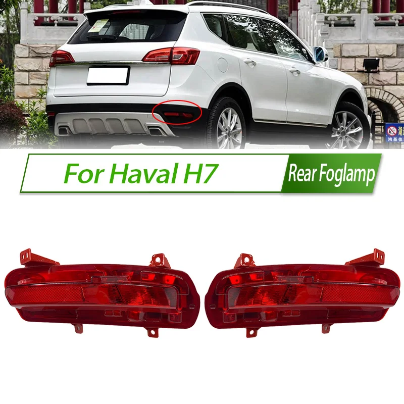 

For Haval H7 Car Fog Light Assembly Front Bumper Fog Lamp Kit Replacement with Waterproof Housing