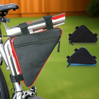 Waterproof Triangle Bike Bag Front Frame Pouch Mountain Cycling Bicycle Holder Saddle Bag for Road MTB Accessories Storage