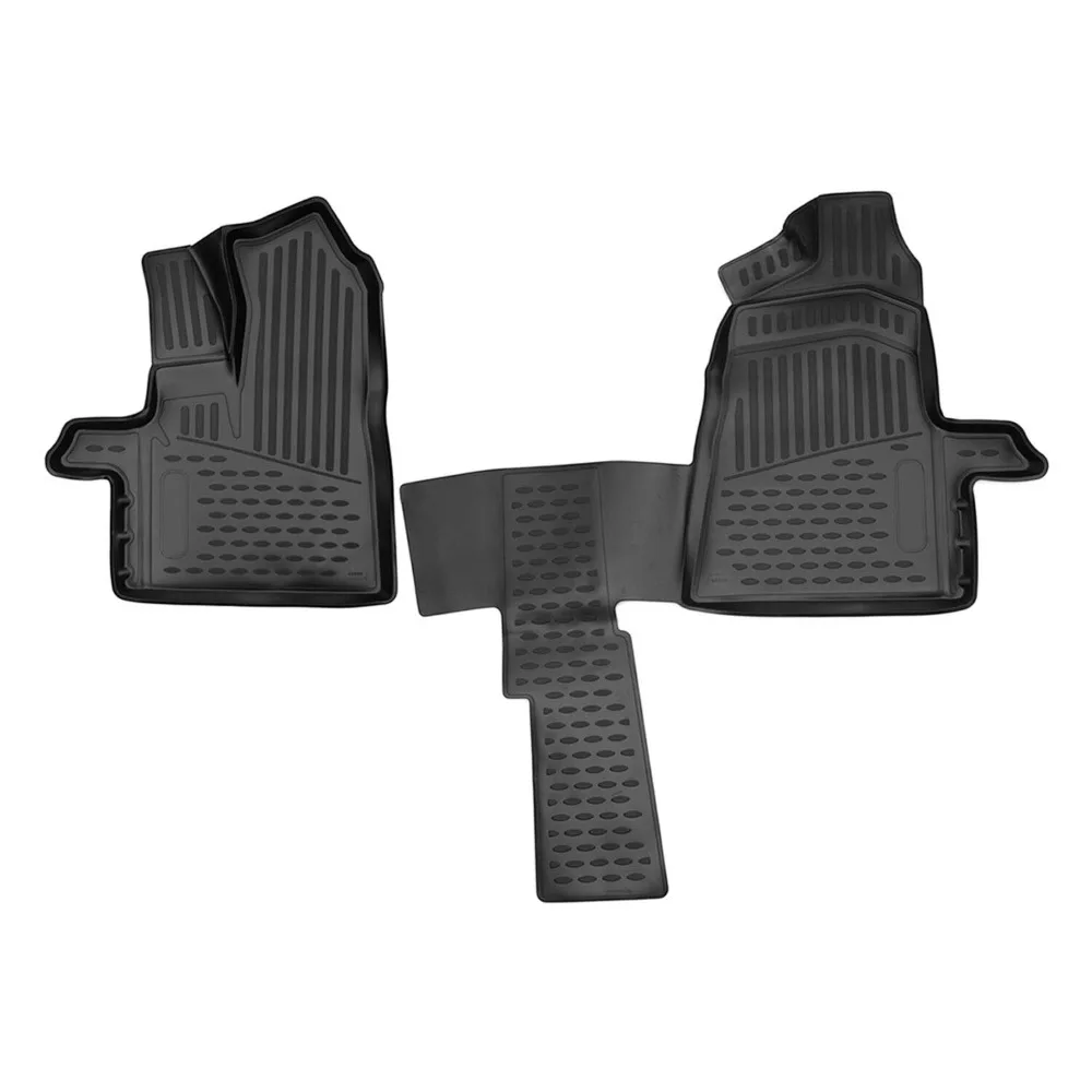 

Floor Mats Liner for Ford Transit 2015-2020 Black TPE All-Weather 2 Pcs United States