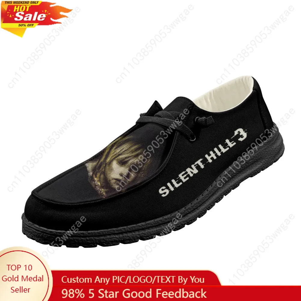 

Silent Hill 3 Casual Shoes Man Women Breathable Flat Footwear Casual Indoor Outdoor Lightweight Shoe Couple Custom Couple Shoes