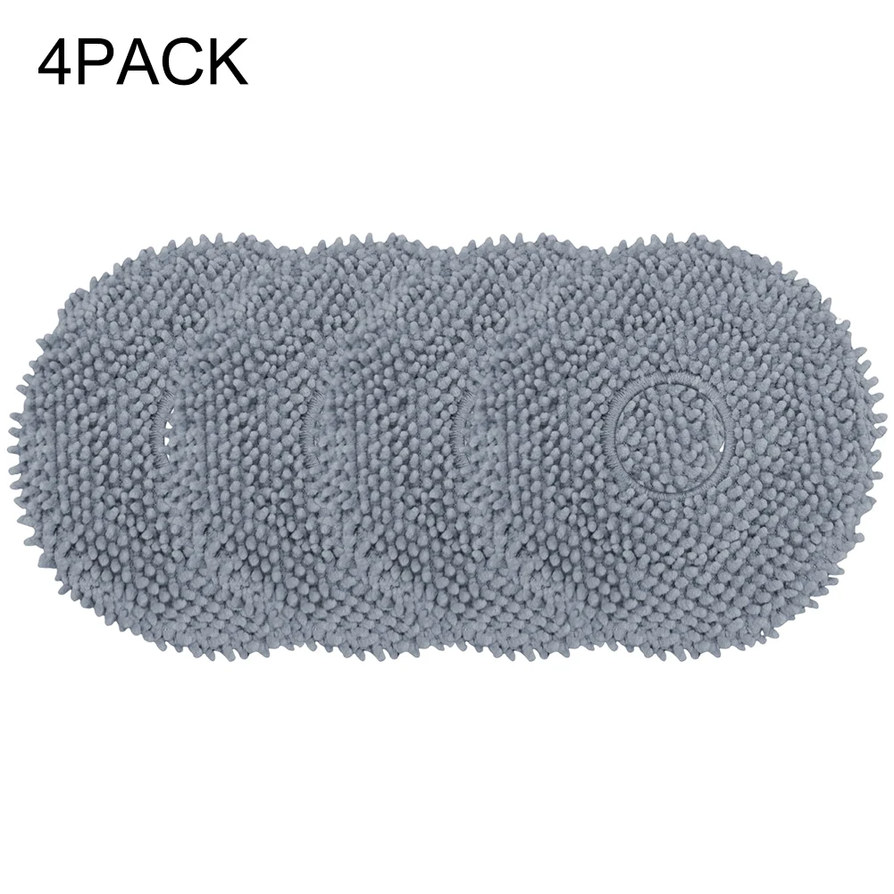 4/10 Packs Microfiber Mop Pads For Tapo RVA310 And RV50 Pro For Omni Reusable Washable Cleaning Cloths For Hard Floors