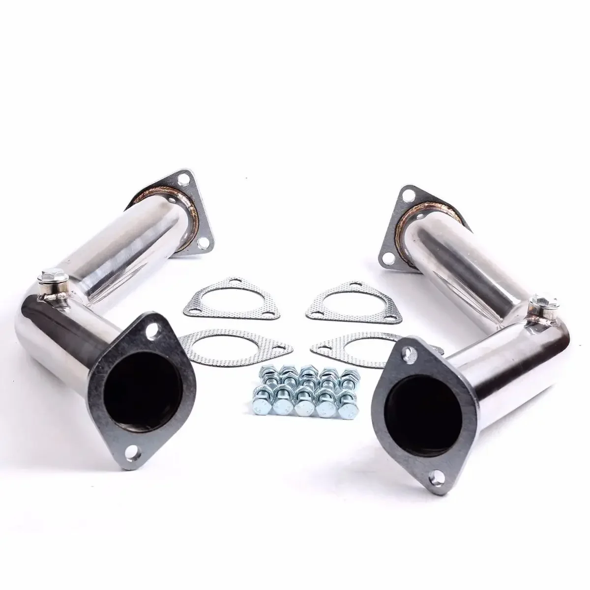 Engine Parts Exhaust Downpipe Pipes Silver For NISSAN 03-06 350Z G35 Z33/G35 V35 VQ35DE Stainless Auto Parts