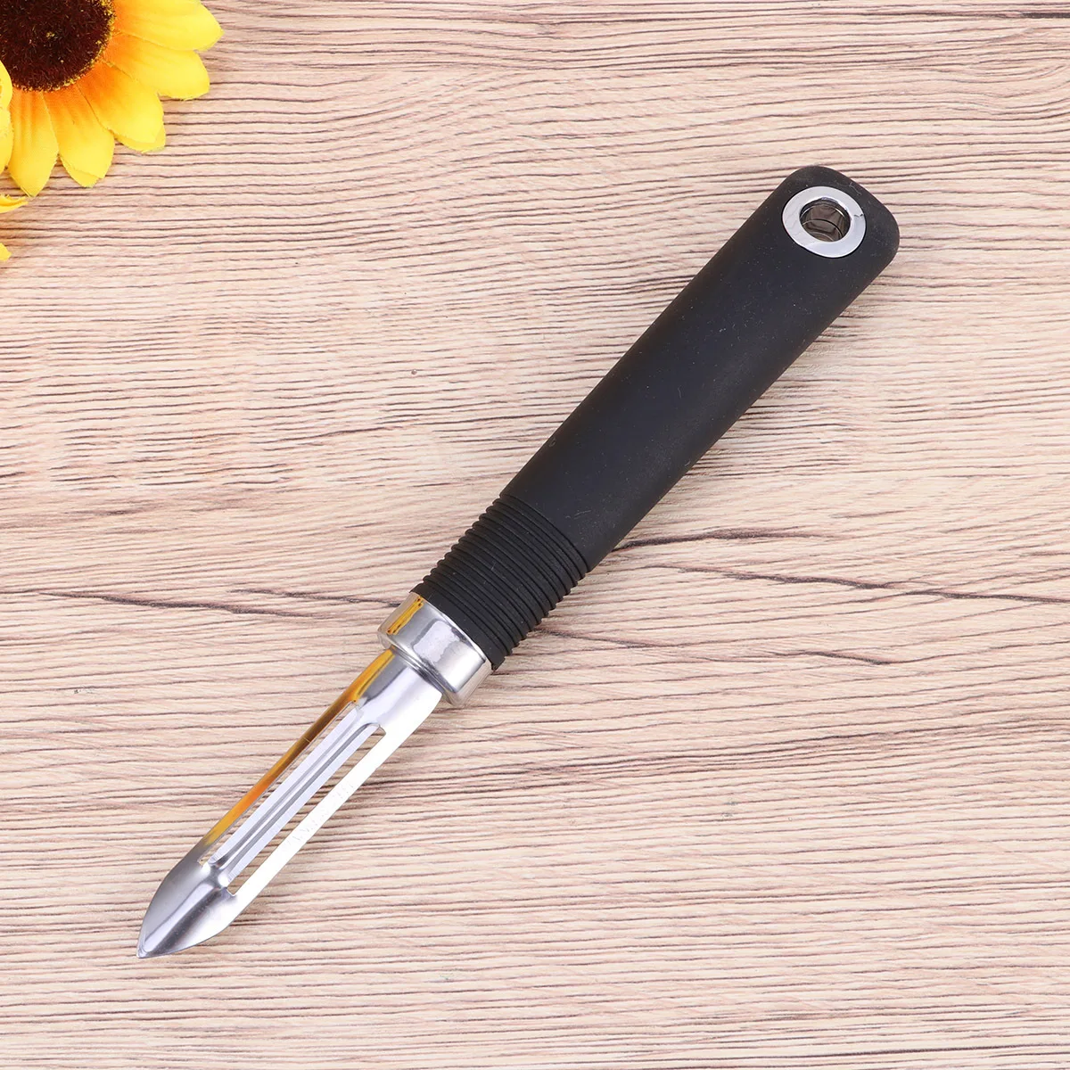 

Stainless Steel Peeler Non Swivel Vegetable Fruit Peeler For Kitchen Right Left Handed Use Rust Free Healthy Storage Hole