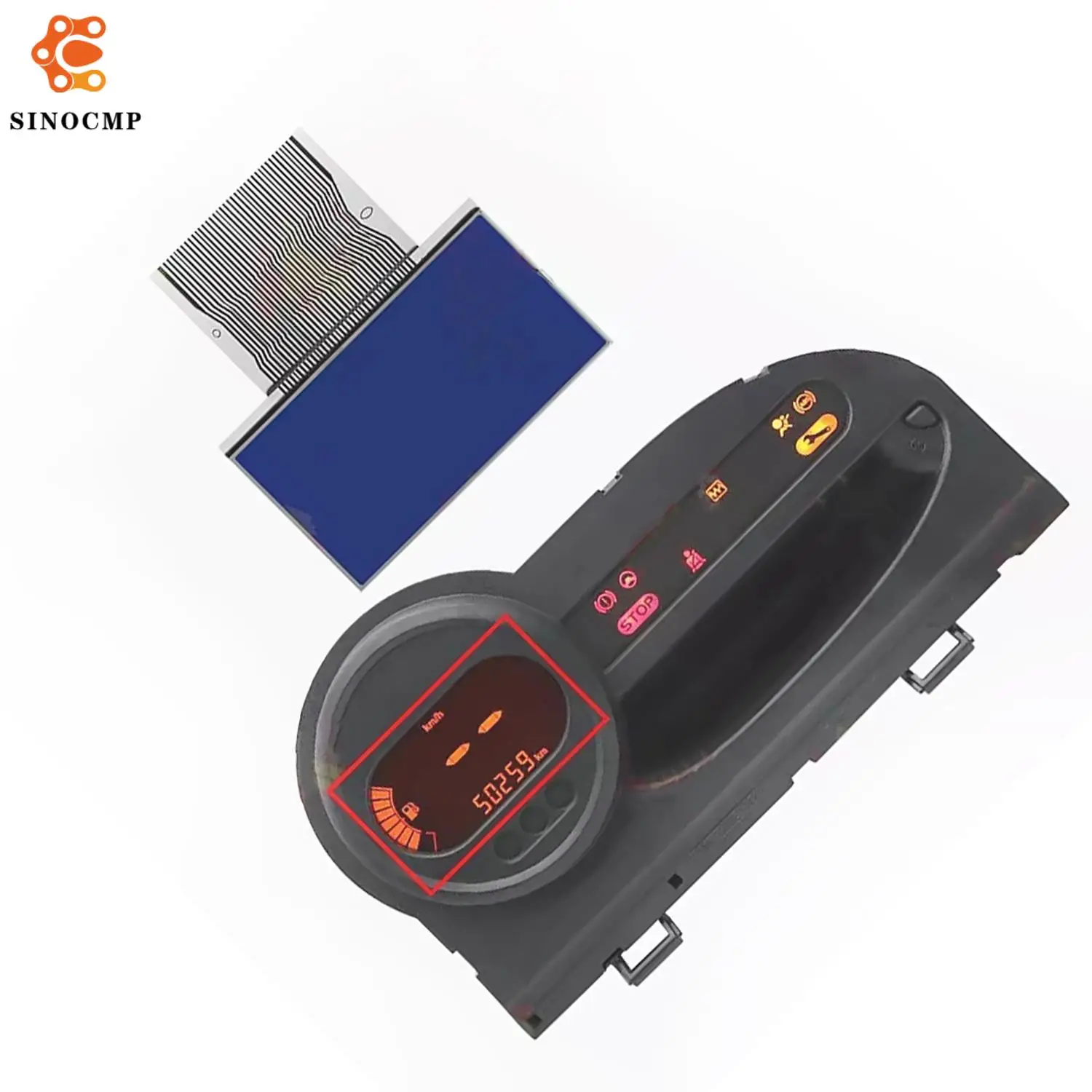 

Instrument Speedometer Cluster LCD Display Screen 8201178277 8201127953 8200725330 8201127956 For Renault Twingo II 2007-2012