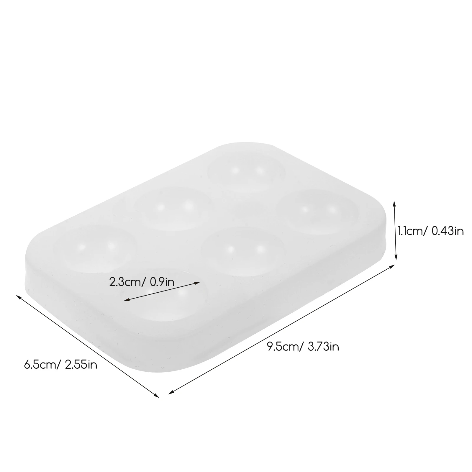 

Compact Watercolor Palette Silicone Crafted Color Mixing Tray Portable Lightweight Practical Tool for Art Students Painters