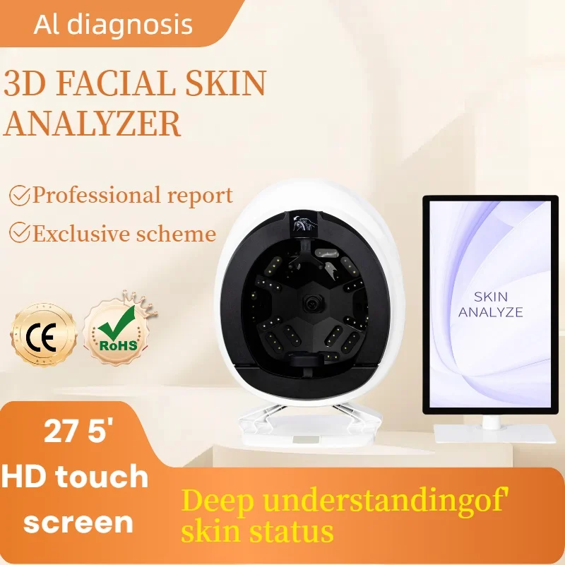 

Latest 8th Generation Visia Skin Tone Analysis Hot-selling System Scanning Biological UV Beauty Salon Skin Analyzer Equipment