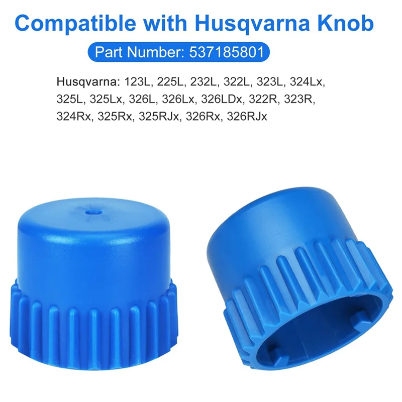 

AC23-5Pcs 2.5 Inch Bump Knob Fit For Husqvarna T35 Trimmer Head 537185801 Accessory Parts Replacement