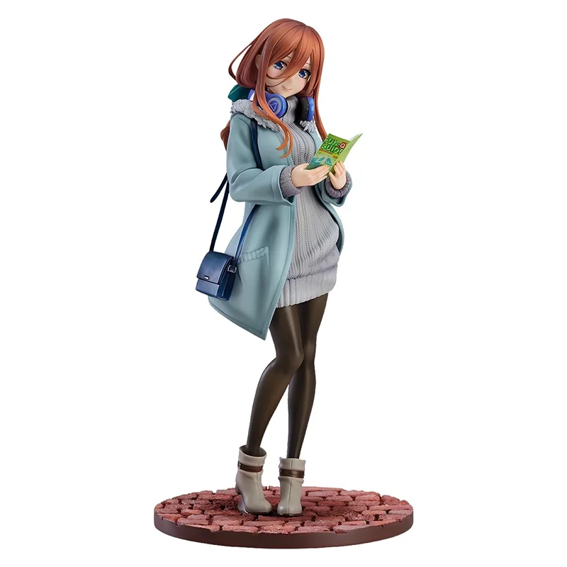 27cm Nakano Miku Figure Anime The Quintessential Quintuplets Figure Kawaii School Uniform Standing Ichika Model statue PVC Toys