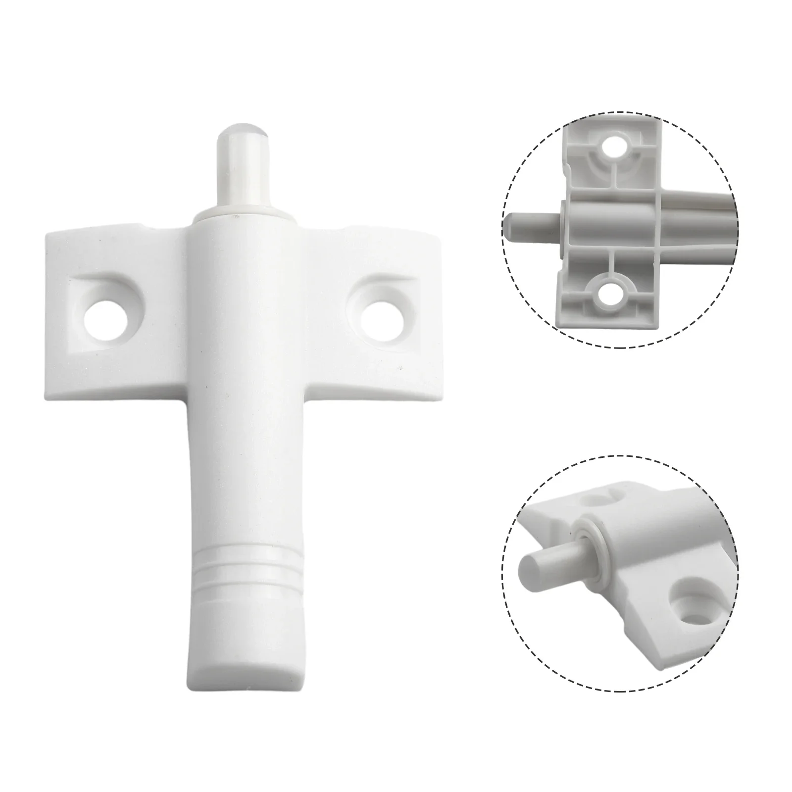 10pcs Door Stopper Cabinet Catches Push To Open Touch Damper Buffer Soft Quiet Draw Latch Closer Furniture Fittings Hardware