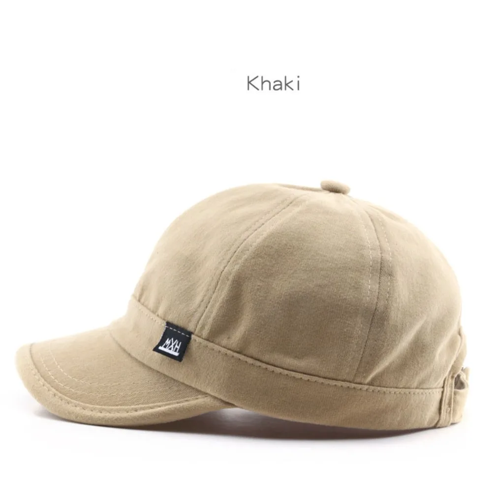 Short Brim Couple Baseball Hat Hot Sale Adjustable Breathable Hip Hop Gorras Retro Anti-Sun Trucker Cap Unisex image 5