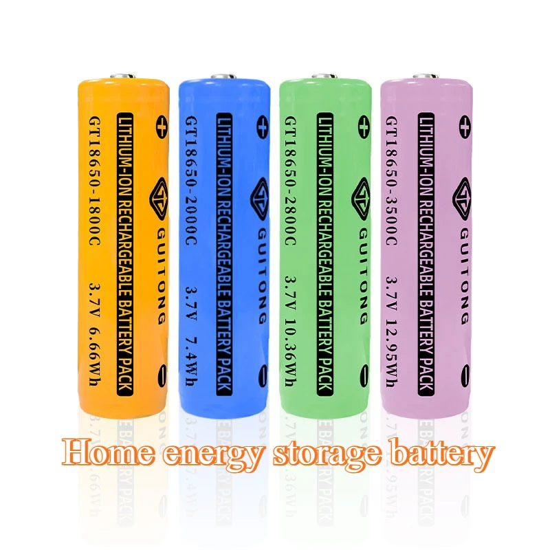 

2000mAh 18650 Pointed Battery Suitable for Speakers Microphones Flashlights Small Household Toys Detachable Lithium Battery Pack