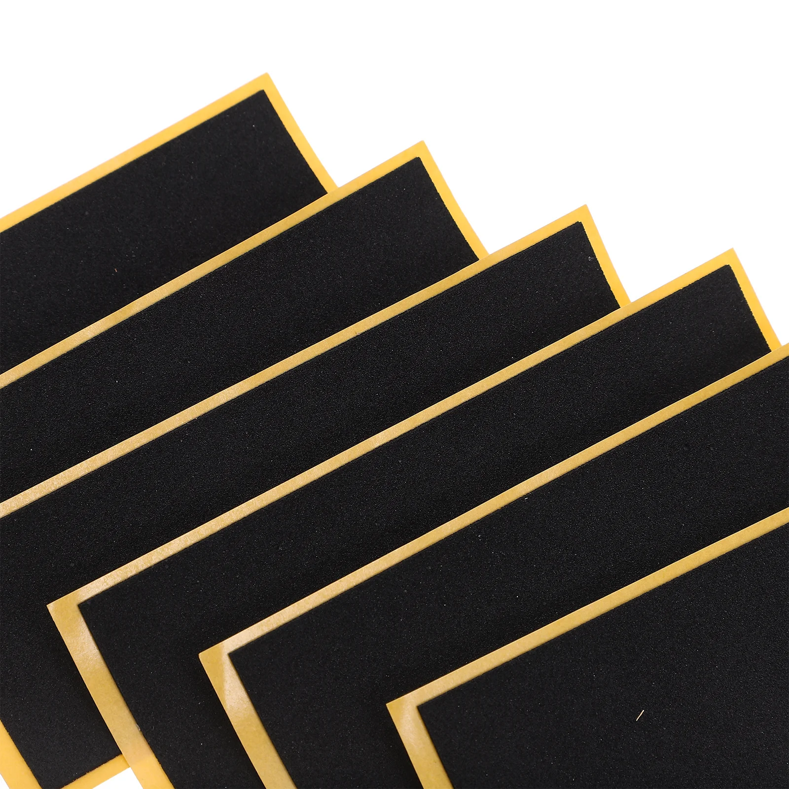 30Pcs Finger Skateboard Foam Grip Tape Black High Friction Self Adhesive Mini Deck Non Slip Stickers 38x110mm Fingerboard Grip