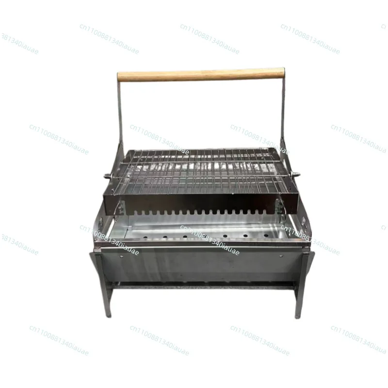 

New 360 ° Flip Grill Outdoor Picnic Picnic Grill Portable Easy To Clean Removable