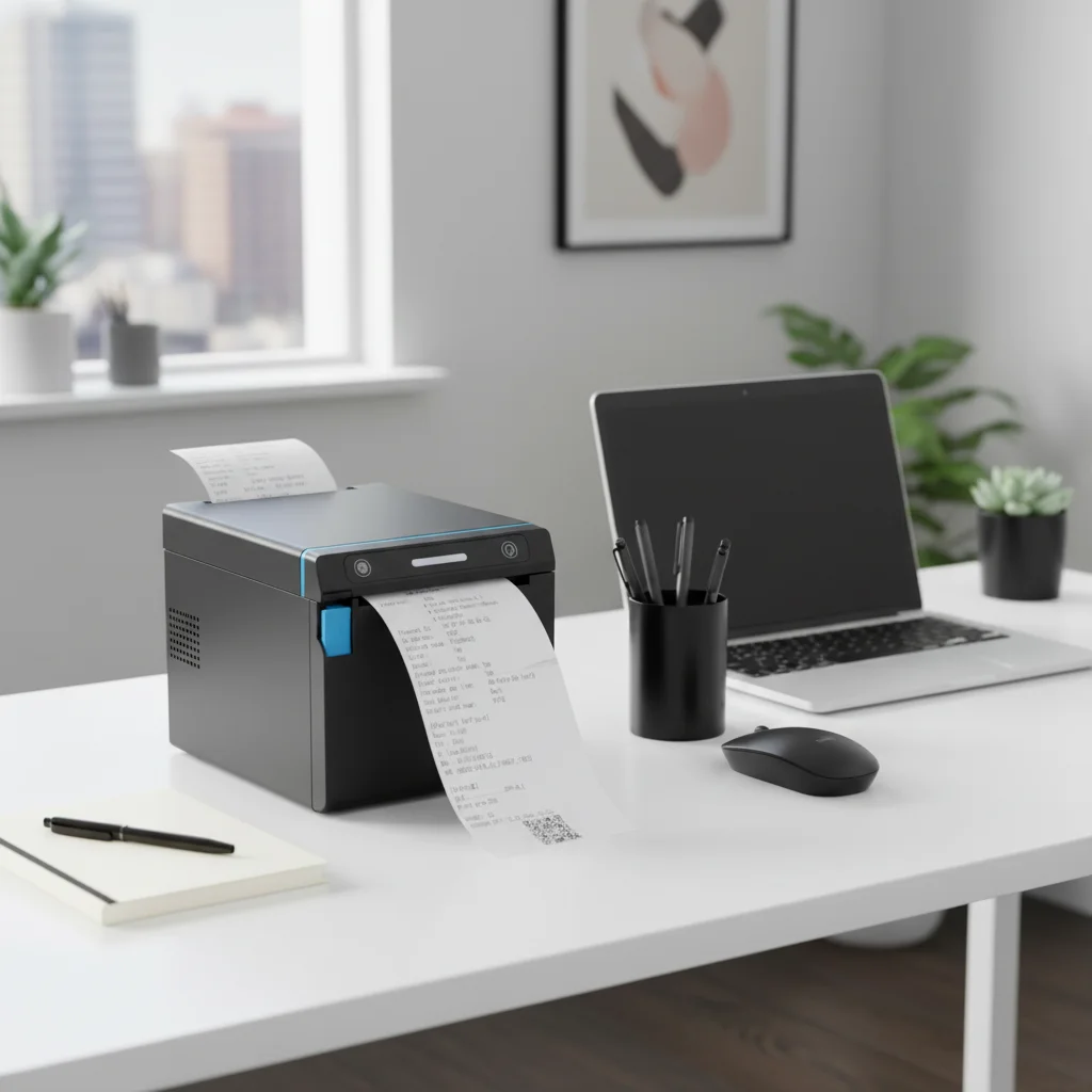 

ATV&UTV80mm Desktop Receipt Printing Device Usb Serial Lan Connection Applied Restaurant Counter